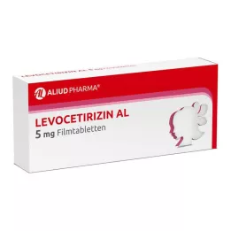 LEVOCETIRIZIN AL επικαλυμμένα με λεπτό υμένιο δισκία των 5 mg, 20 τεμάχια