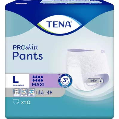 TENA PANTS maxi L παντελόνι μίας χρήσης, 10 τεμάχια