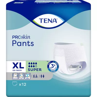 TENA PANTS super XL Παντελόνια μίας χρήσης, 12 τεμ