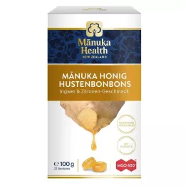 MANUKA HEALTH MGO 400+ Γλειφιτζούρια τζίντζερ-λεμόνι, 100 g