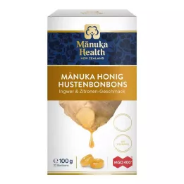 MANUKA HEALTH MGO 400+ Γλειφιτζούρια τζίντζερ-λεμόνι, 100 g