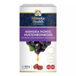 MANUKA HEALTH MGO 400+ Καραμέλα γλειφιτζούρι, μαύρο βαλσαμόχορτο, 100 g