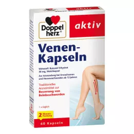 DOPPELHERZ Κάψουλες φλέβας, 60 τεμάχια