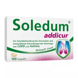 SOLEDUM addicur 200 mg μαλακά καψάκια με εντερική επικάλυψη, 100 τεμάχια