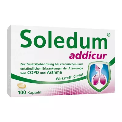 Soledum addicur 200 mg μαλακές γαστροανθεκτικές κάψουλες, 100 τεμ