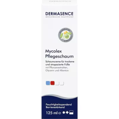 DERMASENCE Αφρός φροντίδας Mycolex, 125 ml