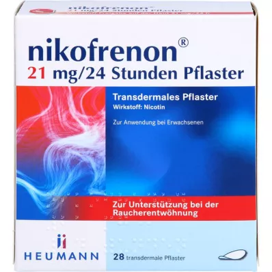 NIKOFRENON Διαδερμικό επίθεμα 21 mg/24 ώρες, 28 τεμάχια