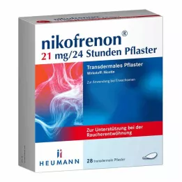 NIKOFRENON Διαδερμικό επίθεμα 21 mg/24 ώρες, 28 τεμάχια
