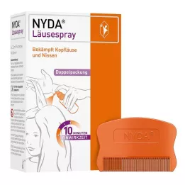 NYDA Σπρέι για ψείρες, 2X50 ml