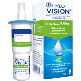 HYLO-VISION SafeDrop Vital οφθαλμικές σταγόνες, 10 ml