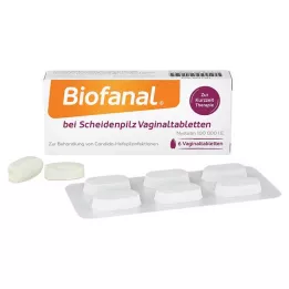 BIOFANAL για κολπική μυκητίαση 100 000 I.U. κολπικά δισκία, 6 τεμ