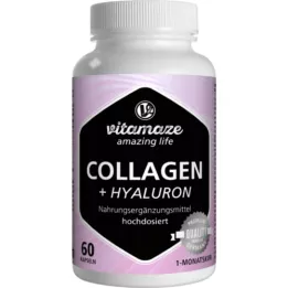 COLLAGEN 300 mg+Hyaluron 100 mg κάψουλες υψηλής δόσης, 60 τεμάχια