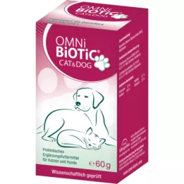 OMNI BiOTiC Cat &amp; Σκόνη για σκύλους, 60 g