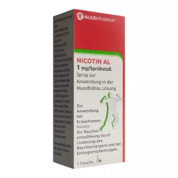 NICOTIN AL 1 mg/σπρέι για χρήση από το στόμα, 1 τεμ