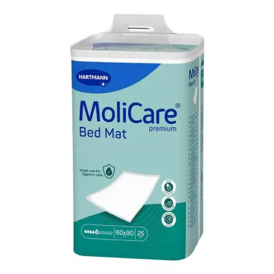 Πατάκι κρεβατιού Molicare Premium 5 σταγόνες 60x90 cm, 25 τεμ