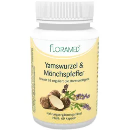 YAMSWURZEL &amp; MÖNCHSPFEFFER Κάψουλες Floramed, 60 κάψουλες