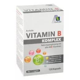 VITAMIN B KOMPLEX κάψουλες, 120 κάψουλες