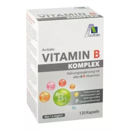 VITAMIN B KOMPLEX κάψουλες, 120 κάψουλες