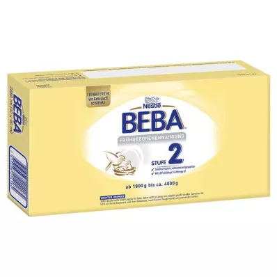 NESTLE BEBA Πρόωρο βρεφικό γάλα στάδιο 2 υγρό, 32 x 90 ml