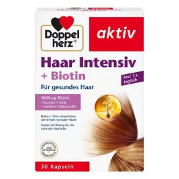 DOPPELHERZ Κάψουλες Hair Intensive+Biotin, 30 κάψουλες