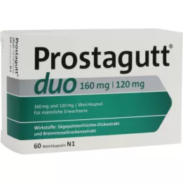 PROSTAGUTT duo 160 mg/120 mg μαλακές κάψουλες, 60 τεμάχια