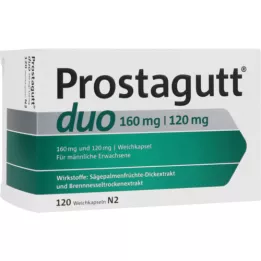 PROSTAGUTT duo 160 mg/120 mg μαλακές κάψουλες 120 τεμάχια, 120 τεμάχια