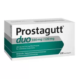PROSTAGUTT duo 160 mg/120 mg μαλακές κάψουλες 120 τεμάχια, 120 τεμάχια
