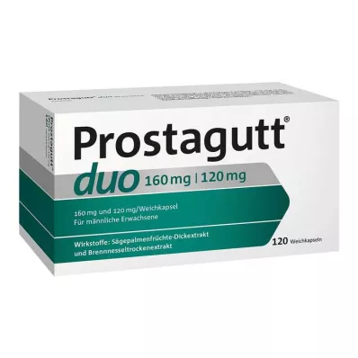 Prostagutt duo 160 mg/120 mg μαλακές κάψουλες, 120 τεμ