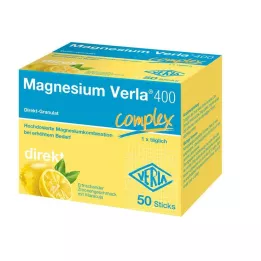 MAGNESIUM VERLA Κόκκοι 400 Direct, 50 τεμάχια
