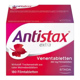 ANTISTAX επιπλέον δισκία φλέβας, 180 τεμάχια
