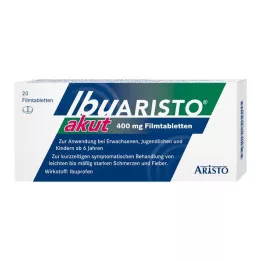 IBUARISTO οξεία 400 mg επικαλυμμένα με λεπτό υμένιο δισκία, 20 τεμάχια