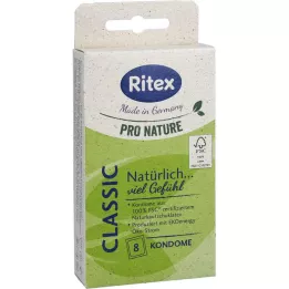 RITEX PRO NATURE CLASSIC Προφυλακτικά, 8 τεμάχια
