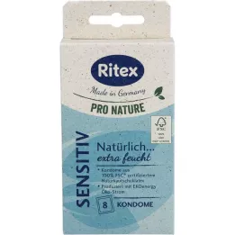 RITEX PRO NATURE SENSITIV Προφυλακτικά, 8 τεμάχια