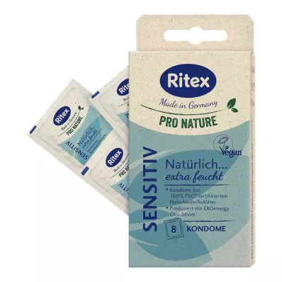 RITEX PRO NATURE SENSITIV Προφυλακτικά, 8 τεμάχια