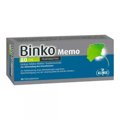 Binko Memo 80 Mg επικαλυμμένα με λεπτό υμένιο δισκία (30 τεμάχια)