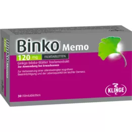 BINKO Memo 120 mg επικαλυμμένα με λεπτό υμένιο δισκία, 30 τεμάχια