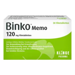 BINKO Memo 120 mg επικαλυμμένα με λεπτό υμένιο δισκία, 30 τεμάχια