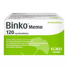 BINKO Memo 120 mg επικαλυμμένα με λεπτό υμένιο δισκία, 60 τεμάχια