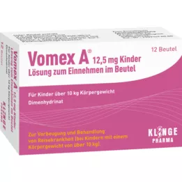 VOMEX Παιδιατρικό πόσιμο διάλυμα 12,5 mg σε φακελάκι, 12 τεμάχια
