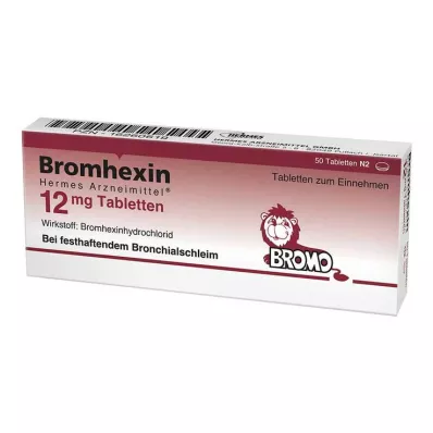 Bromhexine HERMES Medicines® δισκία 12 mg, 50 τεμ