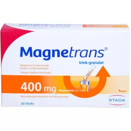 MAGNETRANS 400 mg πόσιμοι κόκκοι, 20X5,5 g
