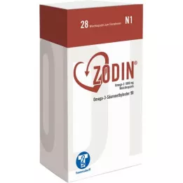 ZODIN Ωμέγα-3 1.000 mg μαλακές κάψουλες, 28 τεμάχια