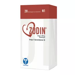 ZODIN Ωμέγα-3 1.000 mg μαλακές κάψουλες, 28 τεμάχια
