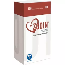 ZODIN Ωμέγα-3 1.000 mg μαλακές κάψουλες, 100 τεμάχια