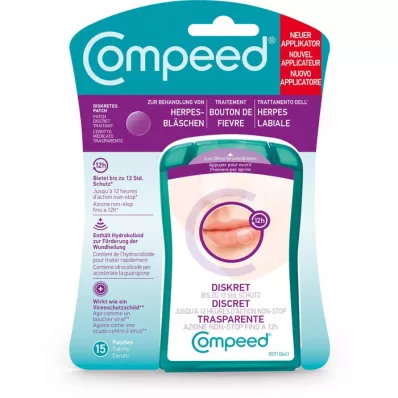 COMPEED Εφαρμογέας επιθέματος κατά του έρπητα HRA, 15 τεμάχια