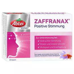 ABTEI EXPERT ZAFFRANAX Κάψουλες θετικής διάθεσης, 30 κάψουλες