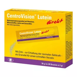 CENTROVISION Lutein direct granules, 28 τεμάχια