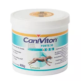 Caniviton Forte 30 κόκκοι συμπληρωματικής τροφής για σκύλους, 400 γρ