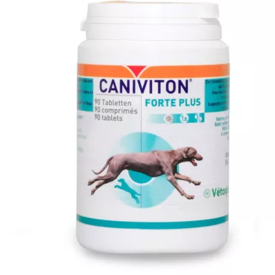 CANIVITON Forte Plus Συμπληρωματικές ταμπλέτες τροφής για σκύλο/γάτα, 90 τεμάχια