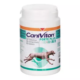 Συμπληρωματικός δίσκος σίτισης Caniviton Forte Plus για σκύλους/γάτες, 90 τεμ